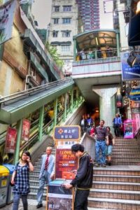 Эскалаторы Гонконга