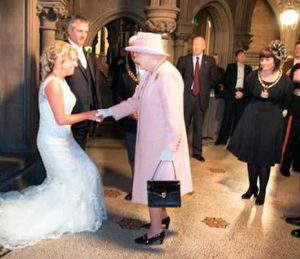 У вас на свадьбе не было английской королевы?