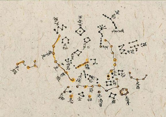 Самой старой звездной карте более 1000 лет